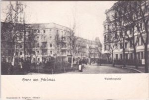 12161 Berlin-Friedenau (Schöneberg), Wilhelmsplatz, ca. 1900