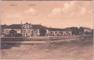 24214 Gettorf, Bahnhof, ca. 1910
