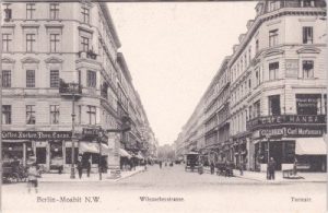 10559 Berlin-Moabit (Tiergarten), Wilsnacker Strasse, ca. 1910