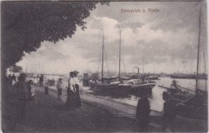 46446 Emmerich am Rhein, Hafen, ca. 1915