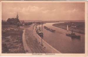 Danzig-Neufahrwasser, Hafeneinfahrt, ca. 1910