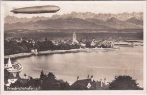 88045 Friedrichshafen am Bodensee, Zeppelin, ca. 1930