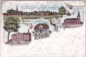 29571 Rosche, u.a. Molkerei, Farblitho, ca. 1895
