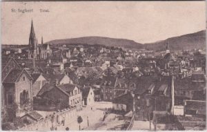 66386 St. Ingbert (Saar), Stadtansicht, ca. 1915