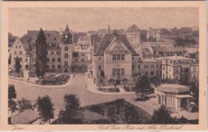 07743 Jena, Carl-Zeiss-Platz, ca. 1925
