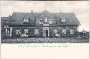 25980 Wenningstedt (Sylt), Hotel Friesenhof, ca. 1900