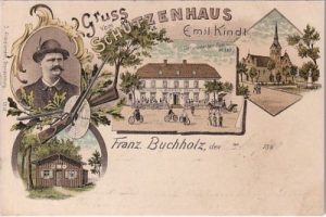13127 Berlin-Französisch Buchholz (Pankow), Farblitho, ca, 1900