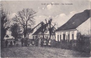 16515 Bernöwe (Oranienburg-Schmachtenhagen), Dorfstraße, ca. 1915