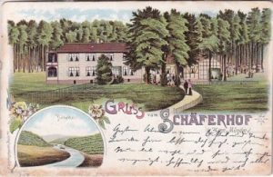 34346 Hann. Münden, Schäferhof, Farblitho, ca. 1905