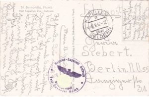47608 Kapellen an der Fleuth über Geldern, Landpoststempel 1942