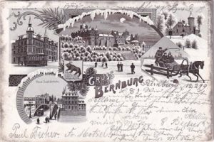 06406 Bernburg (Saale), Winterlitho, ca. 1895