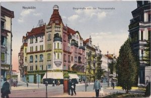 12053 Berlin-Neukölln, Bergstrasse von der Thomasstraße, ca. 1910