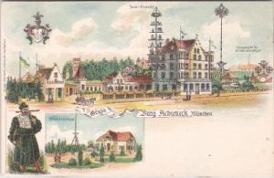 81539 München-Obergiesing-Fasangarten, Farblitho, ca. 1900