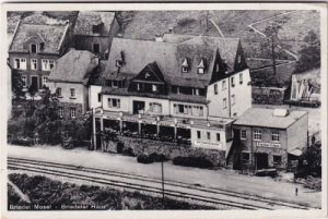 56867 Briedel an der Mosel (Zell), Hotel, ca. 1935