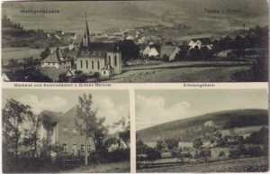 74722 Heiligenbeuern (Buchen/Odenwald), Bäckerei Meixner, ca. 1920