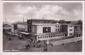 01662 Meißen, Bahnhof, ca. 1930