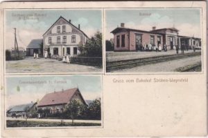 49419 Ströhen (Wagenfeld), u.a. Bahnhof, ca. 1905
