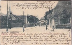 14169 Berlin-Zehlendorf, Berliner Strasse/Hauptstrasse, ca. 1900
