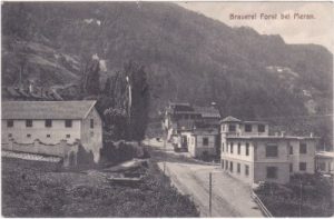 Algund (Südtirol), Brauerei Forst, ca. 1910